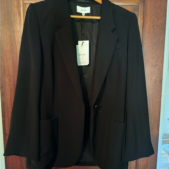 Reiss Maia single breasted split sleeve Blazer - Picture 2 of 6